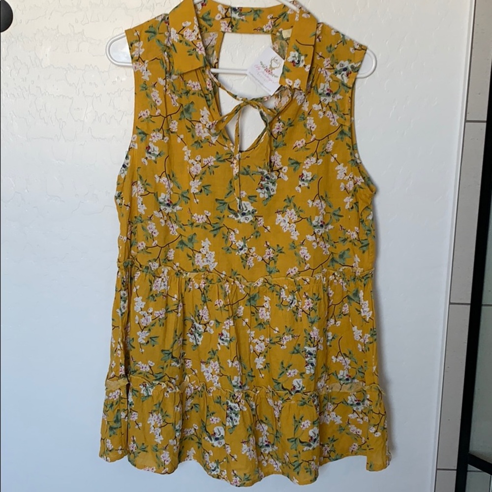 Farmgirl Boutique Floral Top
